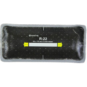 Заплатки ROSSVIK R-22, прямоугольные, кордовые (2 слоя), для ремонта шин, 80х175мм, арт. R.22.B.10.