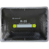 Заплатки ROSSVIK R-35, прямоугольные, кордовые (4 слоя), для ремонта шин, 130х180мм, арт. R.35.B.10.