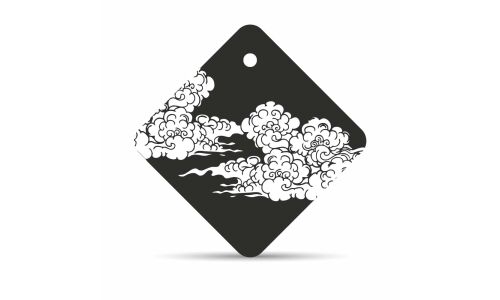 Ароматизатор подвесной Yammy «Квадрат» Anti Tobacco (Антитабак), картон с пропиткой, арт. J024