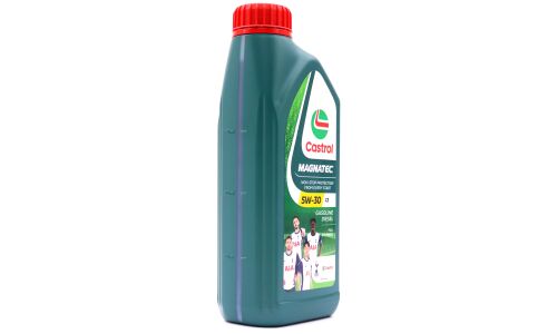 Масло моторное Castrol Magnatec 5w30, синтетическое, API SQ, ACEA C3, универсальное, 1л, арт. 3430662 (Корея)