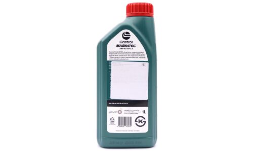 Масло моторное Castrol Magnatec 5w40, синтетиченское, API SP, ACEA C3, универсальное, 1л, арт. 3430664 (Корея)