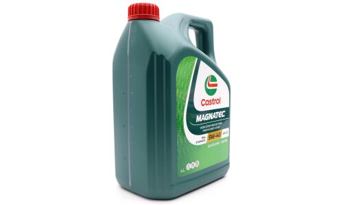 Масло моторное Castrol Magnatec 5w40, синтетиченское, API SP, ACEA C3, универсальное, 4л, арт. 3430665 (Корея)
