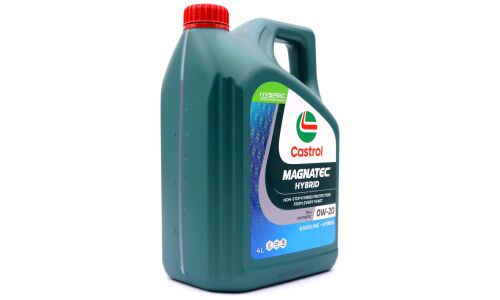 Масло моторное Castrol Magnatec Hybrid 0w20, синтетическое, API SP, ILSAC GF-6A, для бензинового двигателя, 4л, арт. 3430669 (Корея)