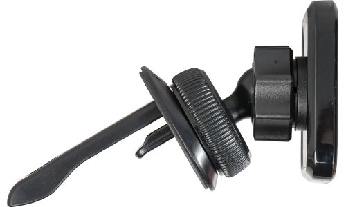 Держатель для телефона Airline, в дефлектор, магнитный, поворотный, чёрный, арт. AEAG008