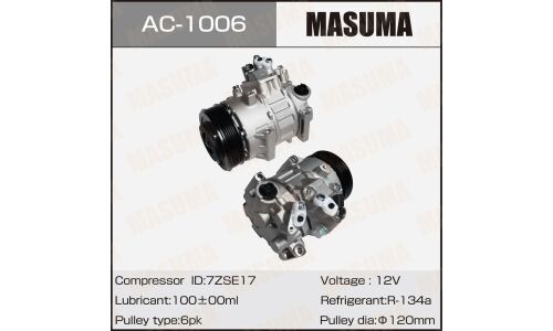 Компрессоры кондиционера MASUMA, RAV4, CAMRY / ASA33L, ASV50L.RUS / 2AZFE, 2ARFE