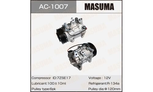 Компрессоры кондиционера MASUMA, RAV4 / ZSA44L. RUS / 3ZRFE, 3ZRFAE