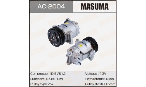 Компрессоры кондиционера MASUMA, QASHQAI, QASHQAI+2 / J10E / HR16DE