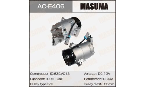 Компрессоры кондиционера MASUMA, OPEL ASTRA-H, ZAFIRA-B / A16LET, Z16XE1, Z16XER