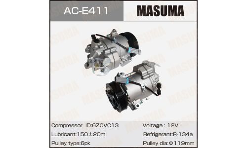 Компрессоры кондиционера MASUMA, OPEL ASTRA-J, INSIGNIA-A / A16LET, A16XER, B16XER