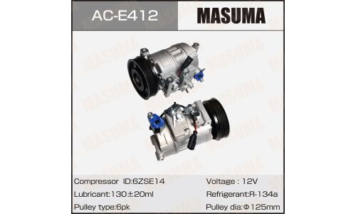 Компрессоры кондиционера MASUMA, AUDI A4, A8, Q7 / AUK, BDX, CJTC, CJWE