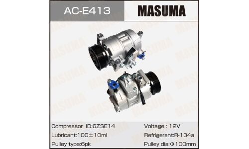 Компрессоры кондиционера MASUMA, AUDI A4, A6 / ALT, ALZ, ASB, AWX, BPP, BSG
