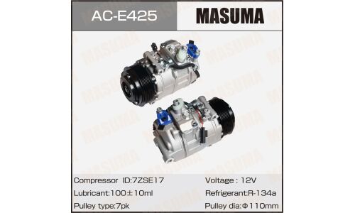 Компрессоры кондиционера MASUMA, MERCEDES-BENZ G-CLASS (W463), M-CLASS (W164) / OM642.886, OM628.963