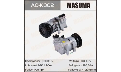 Компрессоры кондиционера MASUMA, HYUNDAI ELANTRA III, TUCSON I / BETA