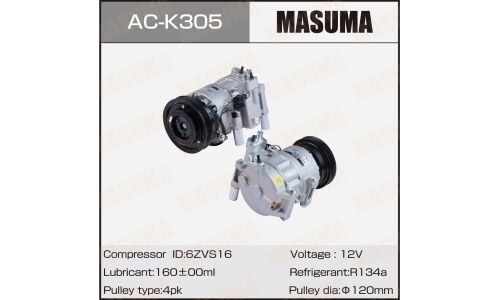 Компрессоры кондиционера MASUMA, KIA RIO II / ALPHA