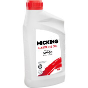 Масло моторное Micking Gasoline Oil MG1 5w30, синтетическое, API SP RC, ILSAC GF-6A, для бензинового двигателя, 1л, арт. M2127 Масло моторное Micking Gasoline Oil MG1 5w30, синтетическое, API SP RC, ILSAC GF-6A, для бензинового двигателя, 1л, арт. M2127