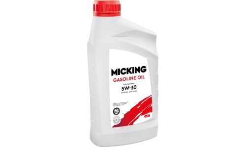 Масло моторное Micking Gasoline Oil MG1 5w30, синтетическое, API SP RC, ILSAC GF-6A, для бензинового двигателя, 1л, арт. M2127