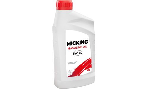Масло моторное Micking Gasoline Oil MG1 5w40, синтетическое, API SP, для бензинового двигателя, 1л, арт. M2133