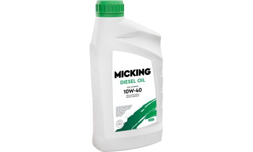 Масло моторное Micking Diesel Oil PRO1 10w40, синтетическое, API CJ-4, ACEA E7/A3/B3, JASO DH-2, для дизельного двигателя, 1л, арт. M1133