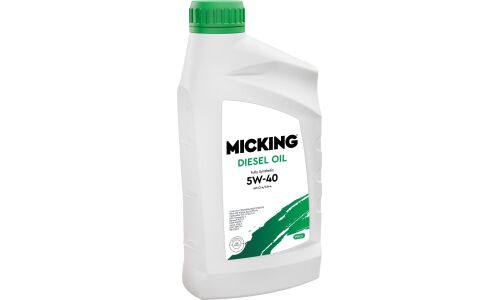 Масло моторное Micking Diesel Oil PRO1 5w40, синтетическое, API CI-4, для дизельного двигателя, 1л, арт. M1155