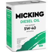 Масло моторное Micking Diesel Oil PRO1 5w40, синтетическое, API CI-4, для дизельного двигателя, 4л, арт. M1156 Масло моторное Micking Diesel Oil PRO1 5w40, синтетическое, API CI-4, для дизельного двигателя, 4л, арт. M1156