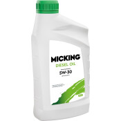 Масло моторное Micking Diesel Oil PRO2 5w30, полусинтетическое, API CG-4, для дизельного двигателя, 1л, арт. M1211 Масло моторное Micking Diesel Oil PRO2 5w30, полусинтетическое, API CG-4, для дизельного двигателя, 1л, арт. M1211