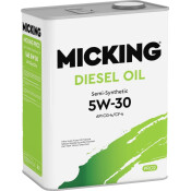 Масло моторное Micking Diesel Oil PRO2 5w30, полусинтетическое, API CG-4, для дизельного двигателя, 4л, арт. M1212 Масло моторное Micking Diesel Oil PRO2 5w30, полусинтетическое, API CG-4, для дизельного двигателя, 4л, арт. M1212