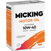 Масло моторное Micking Motor Oil EVO2 10w40, полусинтетическое, API SN/CF, ACEA A3/B4, универсальное, 4л, арт. M2156 Масло моторное Micking Motor Oil EVO2 10w40, полусинтетическое, API SN/CF, ACEA A3/B4, универсальное, 4л, арт. M2156