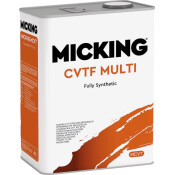 Масло трансмиссионное Micking CVTF Multi, синтетическое, универсальное, для вариаторов, 4л, арт. M4137 Масло трансмиссионное Micking CVTF Multi, синтетическое, универсальное, для вариаторов, 4л, арт. M4137