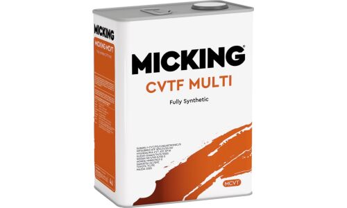 Масло трансмиссионное Micking CVTF Multi, синтетическое, универсальное, для вариаторов, 4л, арт. M4137