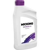 Масло трансмиссионное Micking ATF Dexron III, синтетическое, для АКПП и ГУР, 1л, арт. M4116 Масло трансмиссионное Micking ATF Dexron III, синтетическое, для АКПП и ГУР, 1л, арт. M4116