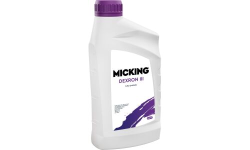 Масло трансмиссионное Micking ATF Dexron III, синтетическое, для АКПП и ГУР, 1л, арт. M4116