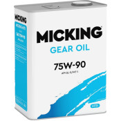 Масло трансмиссионное Micking Gear Oil 75w90, синтетическое, API GL-5/MT-1, для МКПП, раздаточных коробок и мостов, 4л, арт. M5128 Масло трансмиссионное Micking Gear Oil 75w90, синтетическое, API GL-5/MT-1, для МКПП, раздаточных коробок и мостов, 4л, арт. M5128