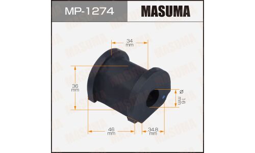 Втулка стабилизатора Masuma, для Honda Civic, арт. MP-1274