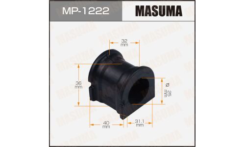 Втулка стабилизатора Masuma, для Toyota Yaris, арт. MP-1222