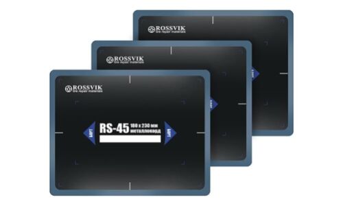Заплатка ROSSVIK для ремонта Грузовых шин, Металлокордовая, RS-45, 180х230mm, к-т 10шт