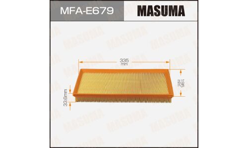 Фильтр воздушный Masuma, арт. MFA-E679