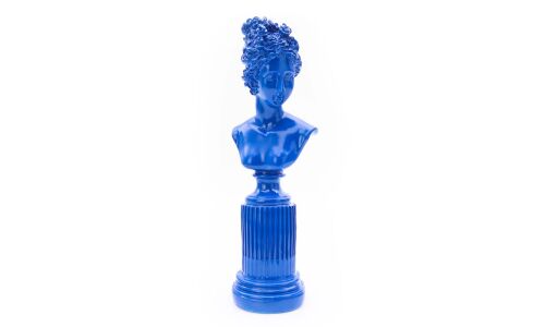 Краска аэрозольная Rinkai Acrylic Spray Paint, акриловая, многоцелевая, светло-синяя, цветовой код RAL 5005, 520мл, арт. RC1115