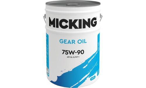 Масло трансмиссионное Micking Gear Oil 75w90, синтетическое, API GL-5/MT-1, для МКПП, раздаточных коробок и мостов, 20л, арт. M5129
