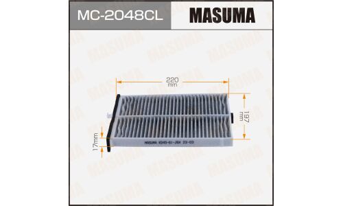 Фильтр салонный Masuma, угольный, арт. MC-2048CL