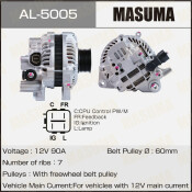 Генератор MASUMA, HONDA / R18A, R18A1, R18A2 (14V/80A)