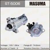 Стартер MASUMA, HONDA / K20Z2, K20Z4 (12V/1.6KW)