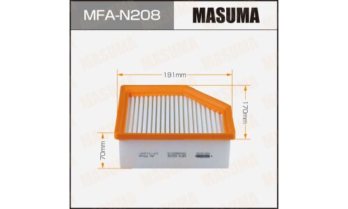 Фильтр воздушный Masuma, арт. MFA-N208