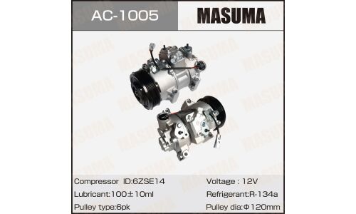 Компрессоры кондиционера MASUMA, RAV4 / ZSA30L / 3ZRFAE