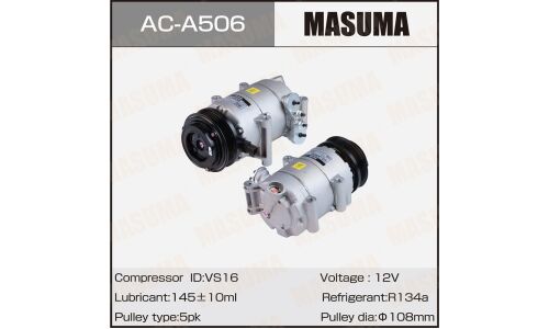 Компрессоры кондиционера MASUMA, FORD FOCUS / CB8 / 2.0 I4 DI TIVCT