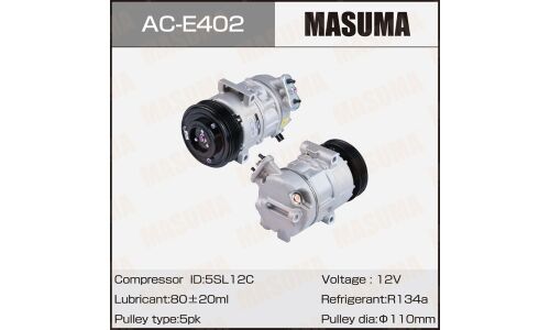 Компрессоры кондиционера MASUMA, OPEL CORSA-D / A10XEP, A12XER, A14XER