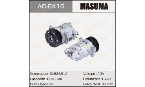 Компрессоры кондиционера MASUMA, LADA VESTA