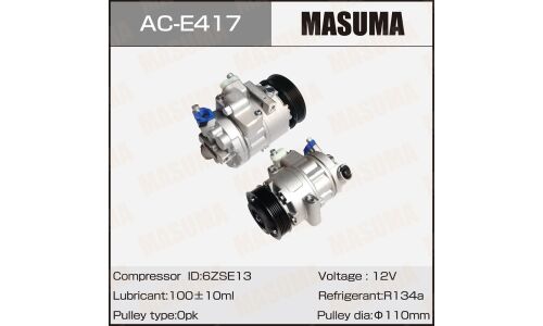 Компрессоры кондиционера MASUMA, SKODA FABIA, VOLKSWAGEN POLO / AMF, BBM, BAH, CLPA