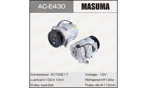 Компрессоры кондиционера MASUMA, BMW 5-SERIES (E60), 7-SERIES (E66) / N52B30, N53B30