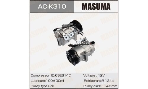 Компрессоры кондиционера MASUMA, KIA OPTIMA IV / NU