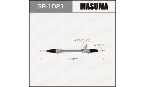 Рейка рулевая Masuma, для Toyota Corolla / Auris (левый руль), арт. SR-1021